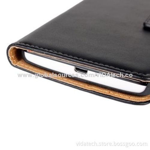 Leather Case with Standing for Huawei Ascend G700